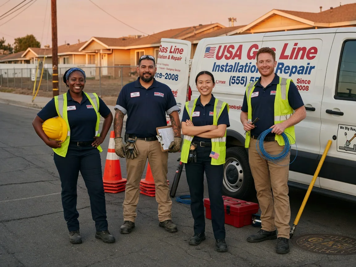 Gas Line Installation company in Aromas, CA